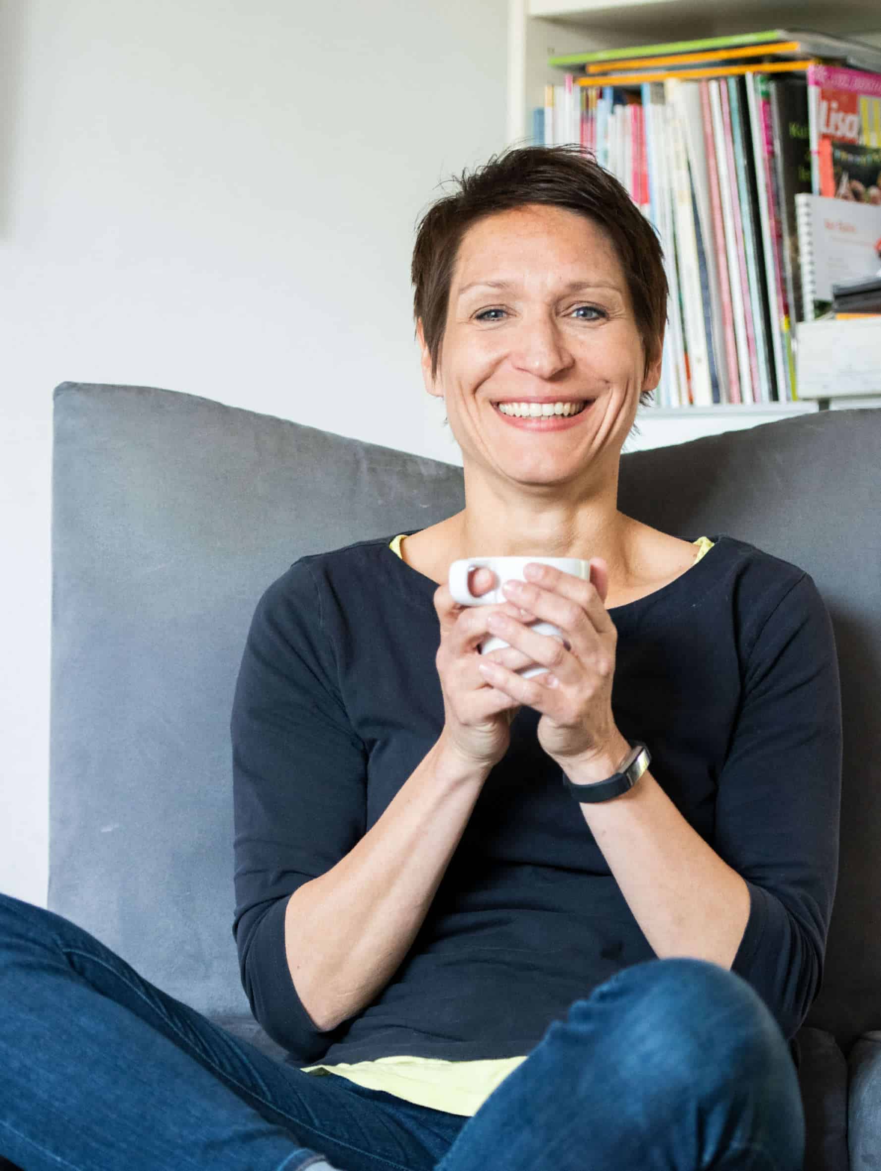 Inga Symann entspannt als freier Texter für gute Texte
