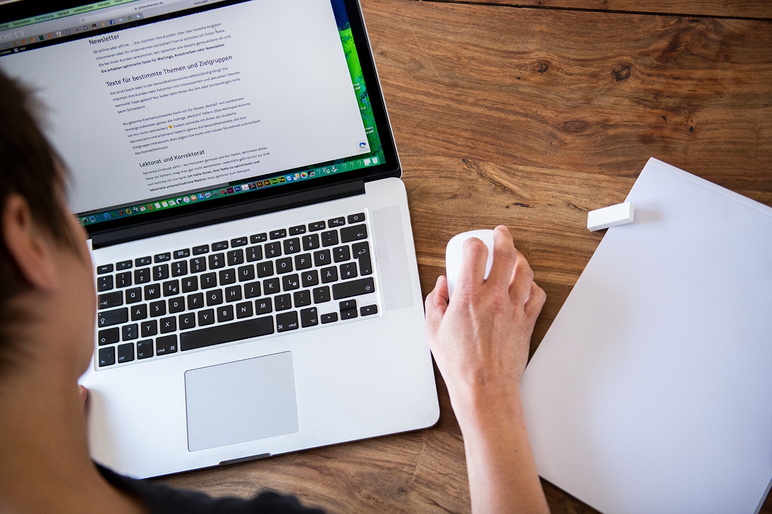 Medizinische Texte und Medical Writing am Rechner